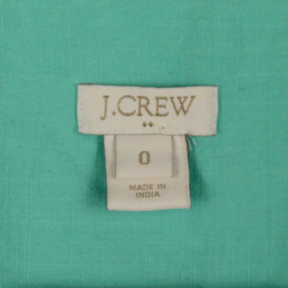 J. Crew Factory Mint Green Button Down Tank Top - Picture 4 of 7